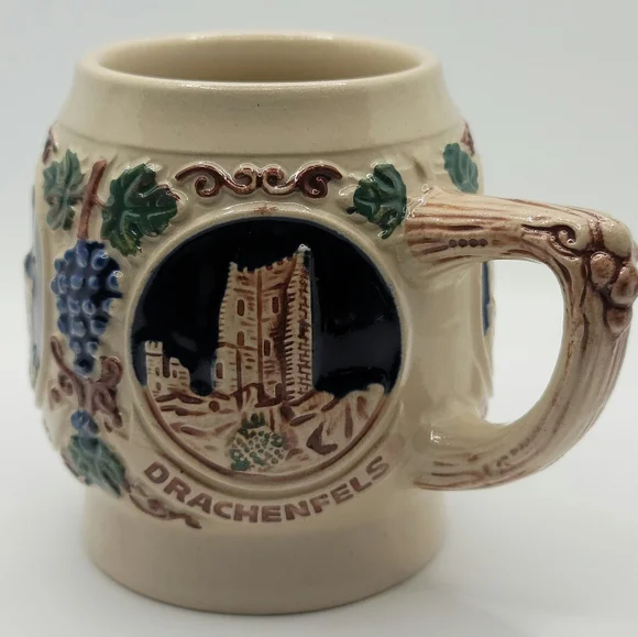 Gerz | Kitchen | Vintage German Souvenir Coffee Tea Mug Cup Drachenfels  Stolzenfels Pfalz | Poshmark